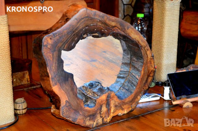 Дървени огледала от Бук и Орех, снимка 1 - Огледала - 35345609