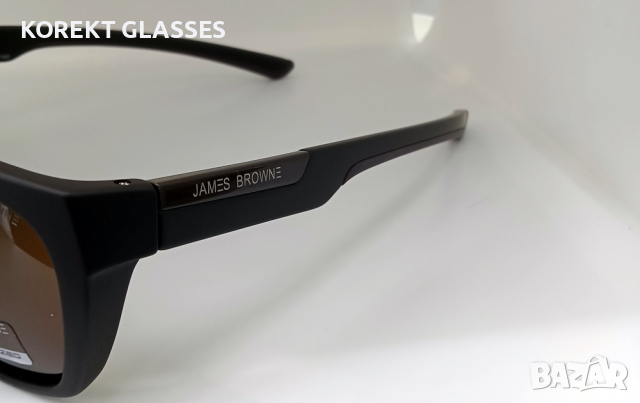 JAMES BROWN HIGH QUALITY POLARIZED 100% UV защита TOП цена! Гаранция!, снимка 6 - Слънчеви и диоптрични очила - 36153331