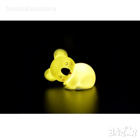 LED Нощна Лампа Koala 9.5 см, снимка 6 - Лед осветление - 51541600