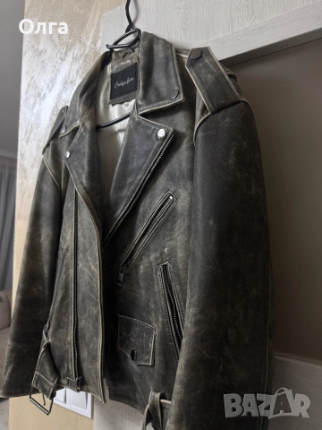телешка кожа яке, снимка 4 - Якета - 53712529