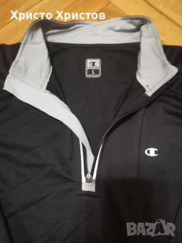 Мъжка блуза CHAMPION ✔️ Размер L, снимка 2 - Спортни дрехи, екипи - 52513579