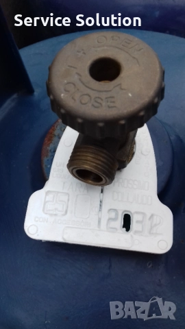 Туристически битови газови бутилки 60 L 25 kg със сертификат и стикер до 2033 г., снимка 6 - Други - 52426397