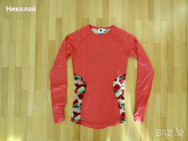 moods of norway wool base layer , снимка 1 - Блузи с дълъг ръкав и пуловери - 38616886