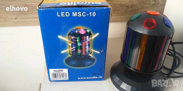 LED лампа, въртящ се цилиндър LED MSC-10, снимка 3 - Други - 42684203