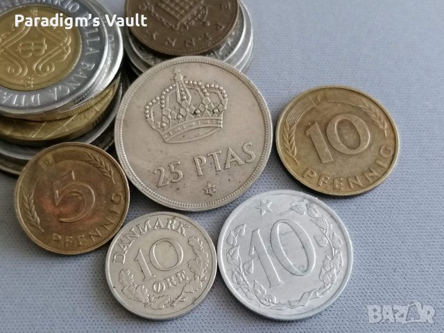 Лот от 5 монети - Европа | 1962г. - 1982г., снимка 1 - Нумизматика и бонистика - 41696426