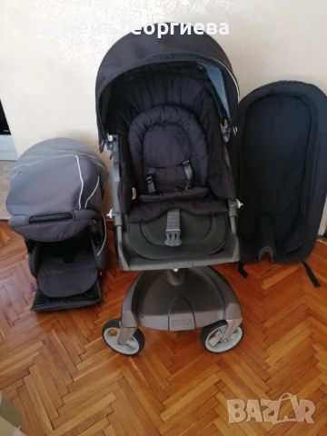 Детска количка STOKKE XPLORY 3 в 1 , снимка 9 - Детски колички - 50928020