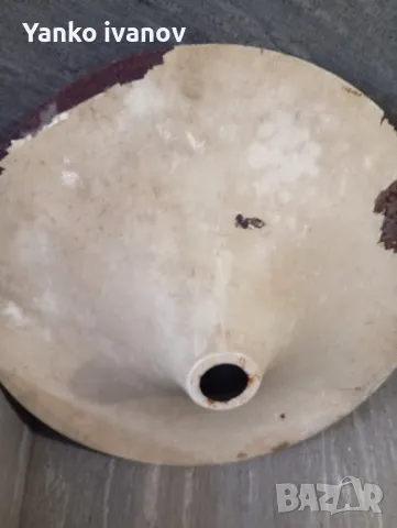 Стара лампа, снимка 2 - Антикварни и старинни предмети - 49240299