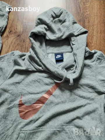 Nike NIKE CLUB FUNNEL GRAPHIC - страхотно дамско горнище S, снимка 4 - Спортни екипи - 49800166