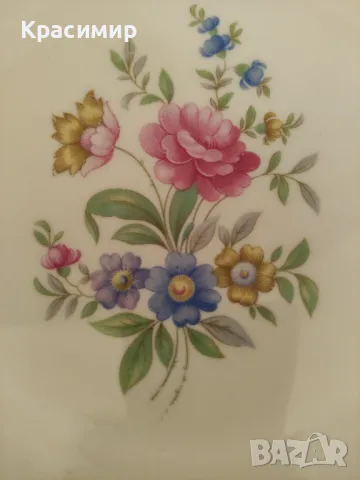 Чиния за основно, снимка 2 - Антикварни и старинни предмети - 48339394