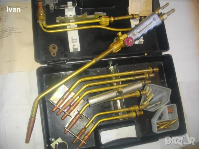 КРАКРА Перник НОВ ПЪЛЕН КОМПЛЕКТ ОКСИЖЕН РЕЗАК И ГОРЕЛКИ Оксиженови горелки резачи рязане заваряване, снимка 12 - Други инструменти - 47663559