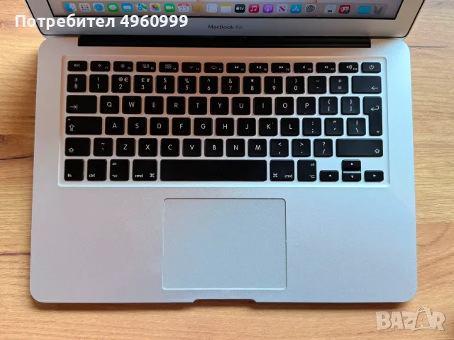 MacBook Air 13" 2017 i5 / 8GB RAM / 128GB SSD - Отлично Състояние, снимка 2 - Лаптопи за дома - 56239634