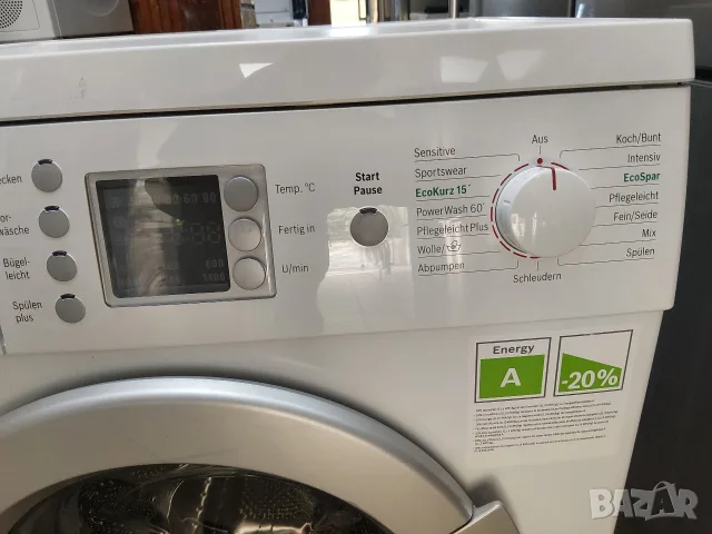 Пералня Бош Bosch Maxx7 A++ 7кг Made in Germany с две години гаранция! , снимка 4 - Перални - 56084495