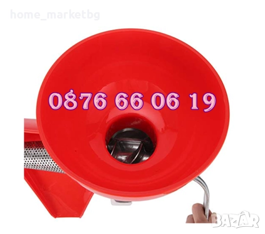 Алуминиева ръчна доматомелачка, машинка за мелене на домати, снимка 4 - Други - 51842579