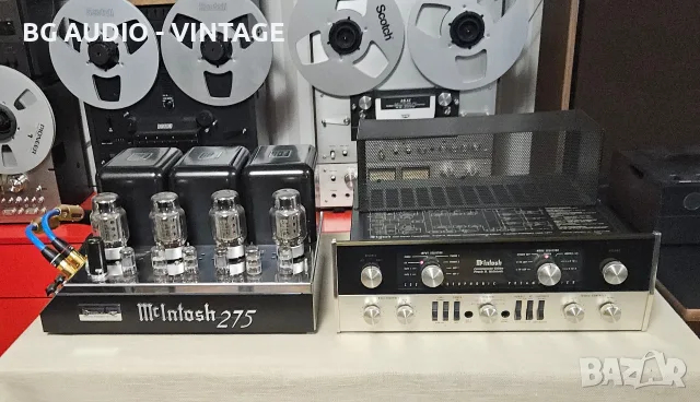 Mcintosh C-22 и Mcintosh MC-275 , снимка 3 - Ресийвъри, усилватели, смесителни пултове - 55755029