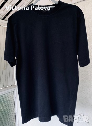 Черна маркова тениска PIERRE CARDIN, снимка 8 - Тениски - 41365156