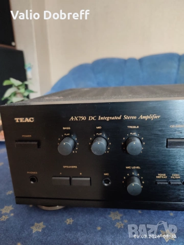 TEAC - AX750 DC, снимка 4 - Ресийвъри, усилватели, смесителни пултове - 53731035