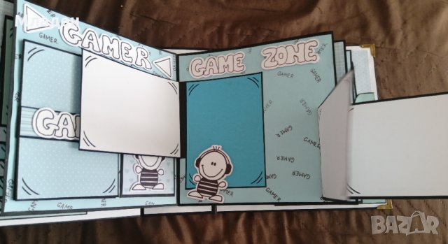 Ръчно изработен скрапбук албум, снимка 12 - Други - 35809812