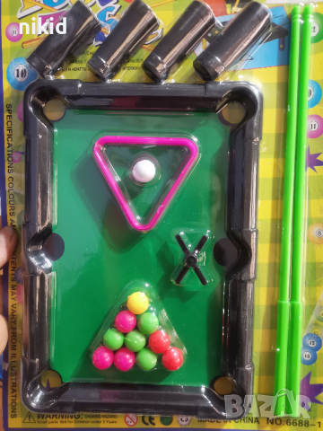 Детска игра мини Билярд , снимка 2 - Други - 44554657