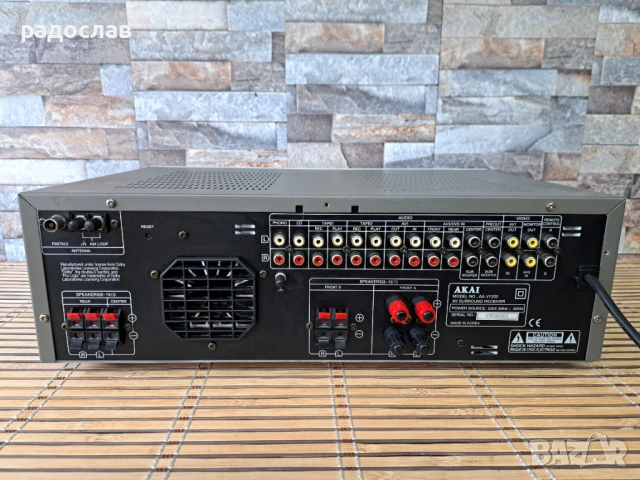 Akai  AA-V1200, снимка 6 - Ресийвъри, усилватели, смесителни пултове - 53632565
