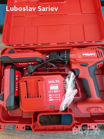Ударен Винтоверт червен HILTI 18V/ 24V, снимка 2 - Винтоверти - 34600837
