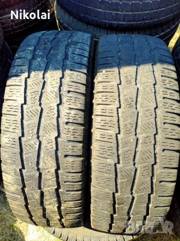 2бр зимни гуми за микробус 215/65R16 Michelin, снимка 2 - Гуми и джанти - 33901732