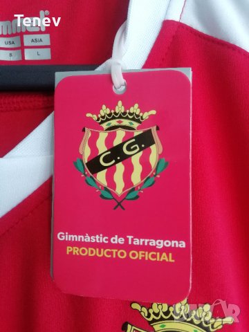Gimnastic de Tarragona Hummel нова оригинална тениска футболна фланелка 2017/2018, снимка 4 - Тениски - 41728996