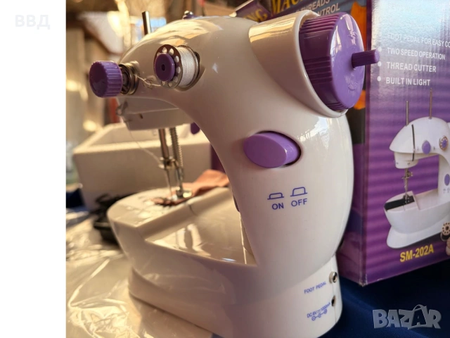 Малка електрическа шевна машина  , снимка 3 - Други машини и части - 53792849
