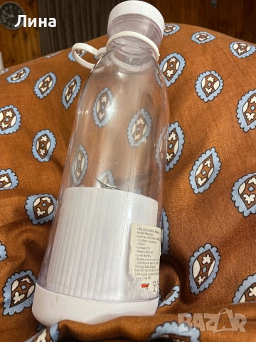 Преносим блендер за сок, снимка 3 - Прибори за хранене, готвене и сервиране - 53851616