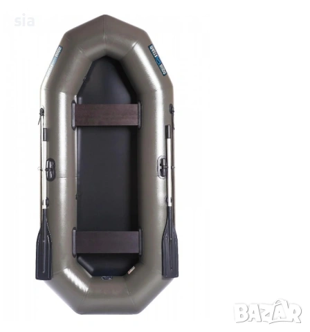 НАДУВАЕМА ГРЕБНА ЛОДКА ЗА РИБОЛОВ 260 СМ. AQUA STORM MK 260, снимка 2 - Екипировка - 53197903