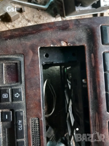 Махагонов панел със управление ауди а8 д2 за климатроник , снимка 2 - Части - 51788847