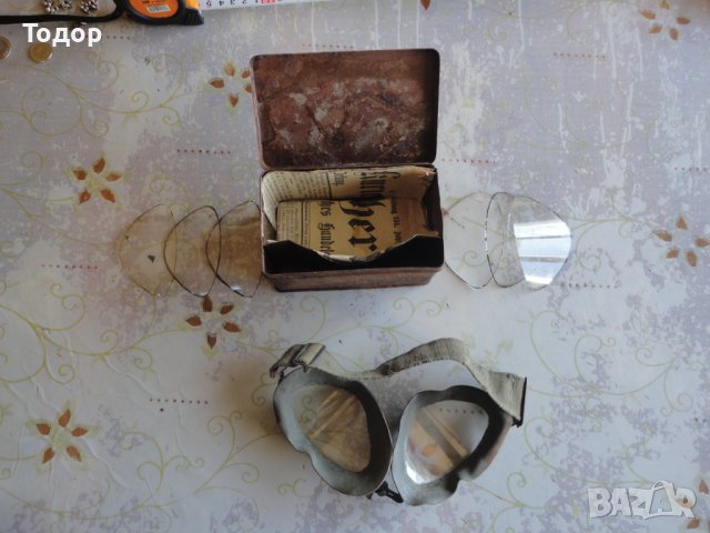 Немски армейски Мотоциклетни очила на Wehmacht от MW 1941 , снимка 7 - Други ценни предмети - 39972483