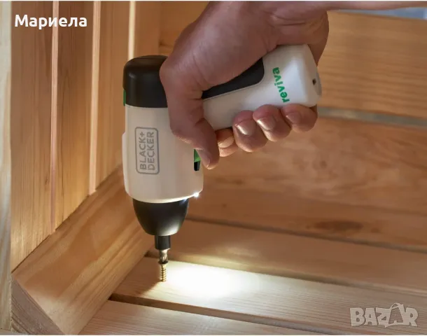 Black+Decker Reviva 3.6V литиево-йонна батерия / Акумулаторна отвертка, снимка 4 - Отвертки - 49629882