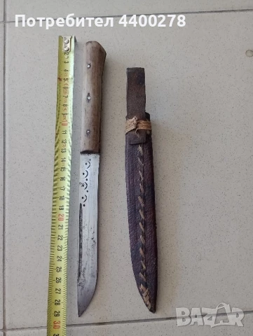 продавам стар овчарки нож, снимка 3 - Ножове - 50512728