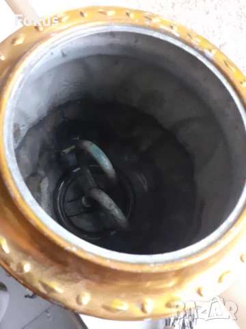 Невероятен стар руски ръчно рисуван самовар с печат, снимка 4 - Антикварни и старинни предмети - 51106923