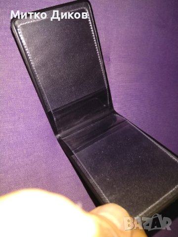 Калъвче кожено лаборатория Рамус за карти документи ново, снимка 3 - Портфейли, портмонета - 42273060