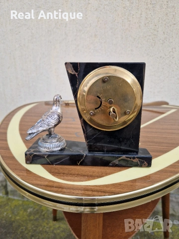 Уникален рядък антикварен немски настолен часовник Lord, снимка 7 - Антикварни и старинни предмети - 53482727