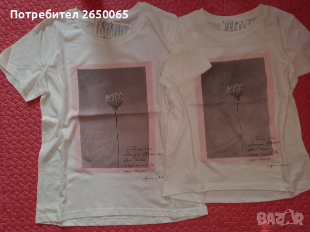 Блузки за мама и дъщеря! Мама С/М, детска 146см., снимка 1