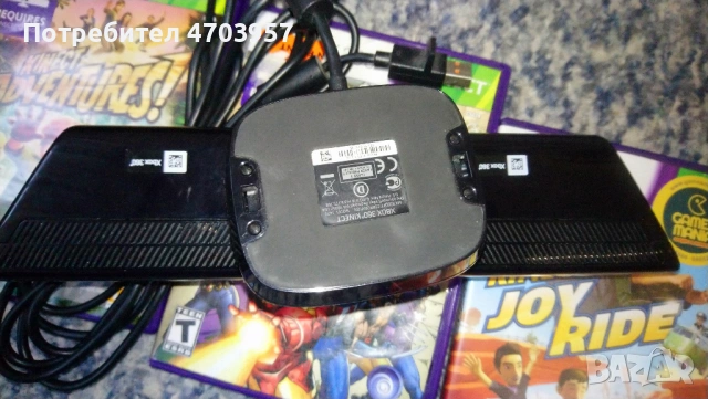 Камера Kinect За Xbox 360 с 3 Игри kinect adventures, снимка 4 - Игри за Xbox - 53042194