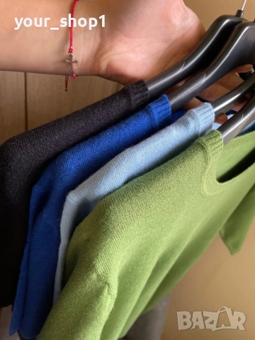 Кашмир  дамска блуза с къс ръкав , снимка 2 - Блузи с дълъг ръкав и пуловери - 53865757