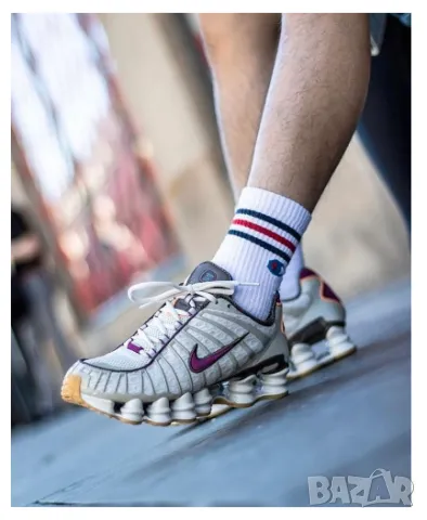 Nike x Size? Shox TL 'Viotech' номер 40 ,5-41 оригинални маратонки , снимка 3 - Маратонки - 49911111