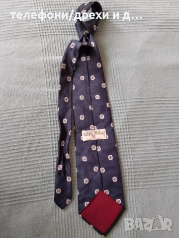 Мъжка вратовръзка Fabio Toma, Италия, коприна (като нова), снимка 5 - Други - 52591398