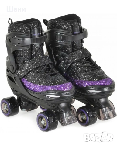 Кънки Byox - Sparkle L (38-41), черни 