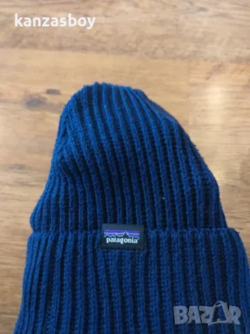 Patagonia Fisherman's Rolled Beanie - Navy Blue - страхотна зимна шапка , снимка 3 - Шапки - 48592600