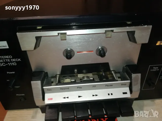 SANSUI SC-1110 DECK MADE IN JAPAN-ВНОС SWISS 2405251945, снимка 7 - Други - 50414163