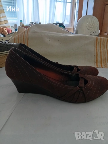 Кафяви обувки н. 41 естествена кожа, снимка 6 - Дамски ежедневни обувки - 53705270