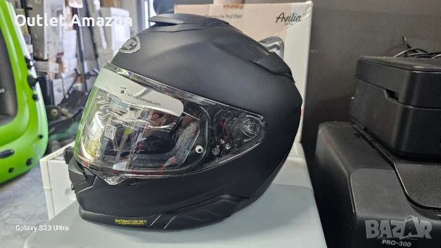 мото каска HJC RPHA 71 Solid Matte Black, снимка 2 - Аксесоари и консумативи - 50693286