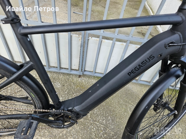 Електрически велосипед 28 цола PEGASUS-шест месеца гаранция, снимка 8 - Велосипеди - 52845121