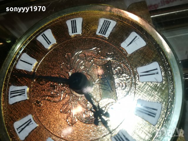 GOLD CLOCK-GERMANY 1209211244, снимка 12 - Антикварни и старинни предмети - 34106950