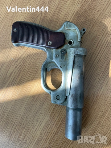 Немски ракетен пистолет – кал. 26мм, снимка 7 - Бойно оръжие - 53857253