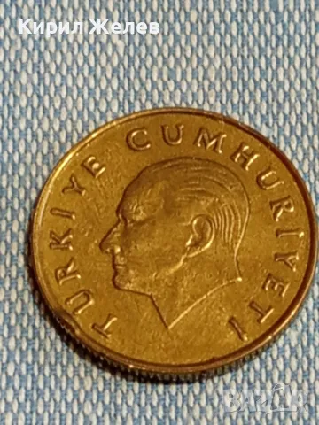 Три монети от цял свят ФРАНЦИЯ, ТУРЦИЯ за КОЛЕКЦИЯ ДЕКОРАЦИЯ 34845, снимка 5 - Нумизматика и бонистика - 48664384